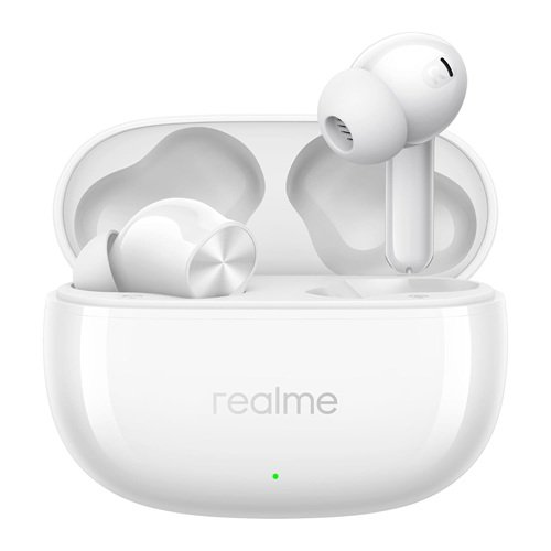 realme Buds T200x True Wireless Earbuds with 12.4mm Dynamic Bass Drivers Moonlight White realme Buds T200x True Wireless Earbuds with 12.4mm Dynamic Bass Drivers Moonlight White