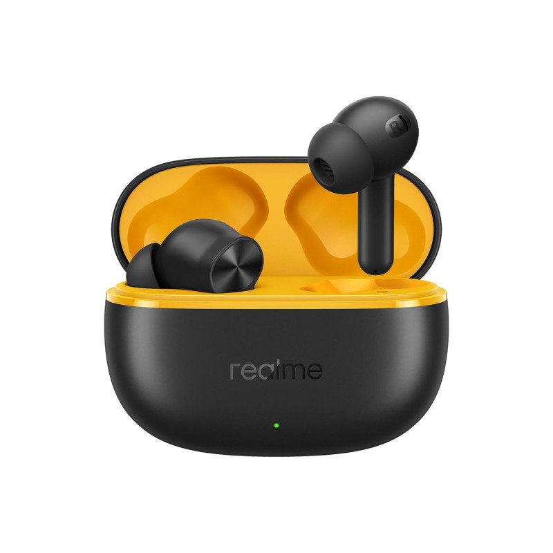 realme Buds T200x True Wireless Earbuds with 12.4mm Dynamic Bass Drivers Volt Black realme Buds T200x True Wireless Earbuds with 12.4mm Dynamic Bass Drivers Volt Black