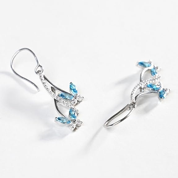 Well 925 Sterling Silver Butterfly Pendant Earring Chain Jewellery Set Well 925 Sterling Silver Butterfly Pendant Earring Chain Jewellery Set