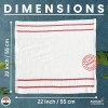 Xtra Large Size Microfiber Pocha (Cleaning Cloth) for Tiles, Marble Floor Snow White 22 x 22 Pack of 4 Xtra Large Size Microfiber Pocha (Cleaning Cloth) for Tiles, Marble Floor Snow White 22 x 22 Pack of 4