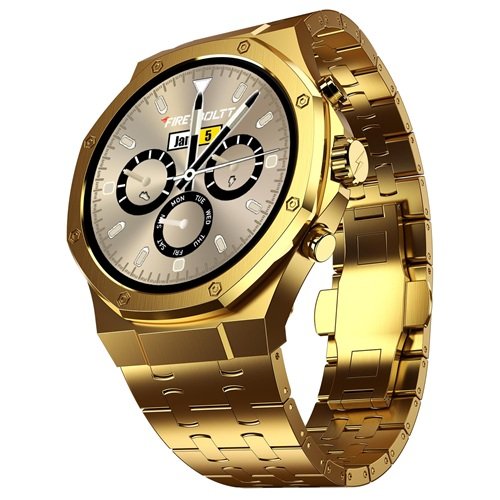 Fire-Boltt Royale Luxury Stainless Steel Smart Watch 36.32mm (1.43 inch) AMOLED Display Fire-Boltt Royale Luxury Stainless Steel Smart Watch 36.32mm (1.43 inch) AMOLED Display