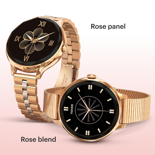 Noise Diva Smartwatch for Women with Diamond Cut Dial Glossy Metallic Finish Noise Diva Smartwatch for Women with Diamond Cut Dial Glossy Metallic Finish