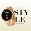 Noise Diva Smartwatch for Women with Diamond Cut Dial Glossy Metallic Finish Noise Diva Smartwatch for Women with Diamond Cut Dial Glossy Metallic Finish